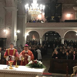 Svetkovina svete Katarine Aleksandrijske u crkvi svete Katarine u Zagrebu