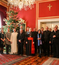 Predbožićni susret kardinala Bozanića s predstavnicima odgojno-obrazovnih, kulturnih i medijskih ustanova