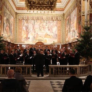 Muški vokalni ansambl „Špansko“ održao adventski i božićni koncert u Hrvatskoj crkvi Svetoga Jeronima u Rimu