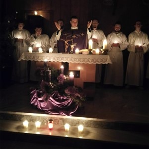 Misa zornica pod svijećama