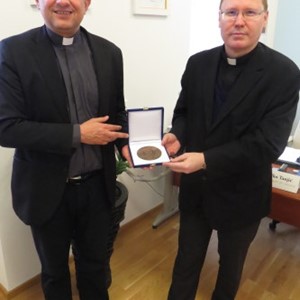 Rektor Katoličkoga sveučilišta „Pázmány Péter“ iz Budimpešte u posjetu HKS-u