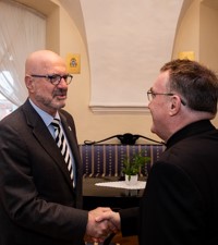 Kardinal Bozanić primio u nastupni posjet veleposlanika Države Izrael