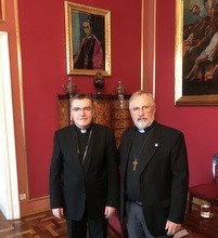 Kardinal Bozanić primio mons. Fernanda Martína Croxattoa