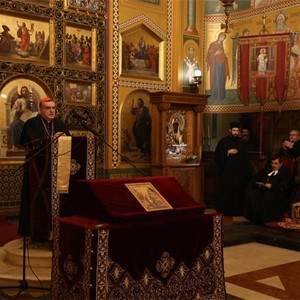 Kardinal Bozanić sudjelovao na ekumenskoj molitvi u Sabornome hramu Preobraženja Gospodnjega