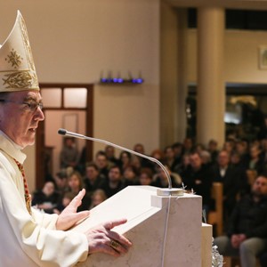 Kardinal Bozanić predvodio proslavu Bogojavljenja u župi Svih svetih u Sesvetama