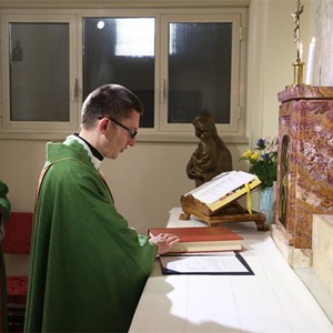 Primopredaja službe rektora i godišnja vizitacija Papinskog hrvatskog zavoda sv. Jeronima u Rimu