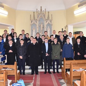 Sjemeništarci hodočastili u Đakovačko-osječku nadbiskupiju