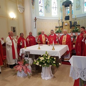 Susret biskupa i svećenika iz Krašića o obljetnici smrti župnika Vranekovića