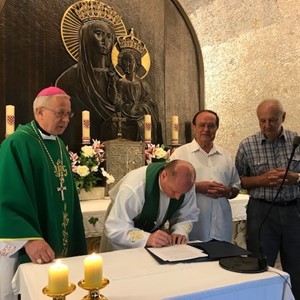 U službu upravitelja župe na Sljemenu biskup Gorski uveo isusovca p. Tomislava Rukavinu