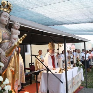 Kardinal Josip Bozanić predvodio proslavu Male Gospe u Granešini