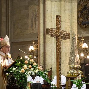 Uvodna riječ i homilija kardinala Bozanića sa Službe riječi prigodom dolaska Misijskog križa u zagrebačku prvostolnicu