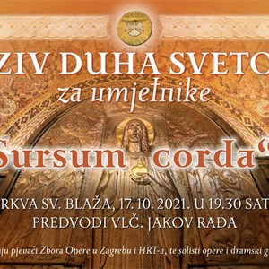 Zaziv Duha Svetoga za umjetnike "Sursum corda"
