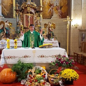 Misa zahvalnica za plodove zemlje