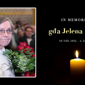 Posljednji ispraćaj gđe Jelene Brajše, dugogodišnje voditeljice Caritasa Zagrebačke nadbiskupije