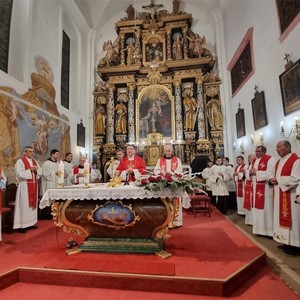 Biskup Šaško predvodio misno slavlje na svetkovinu sv. Katarine povodom 380. obljetnice dolaska franjevaca u Krapinu