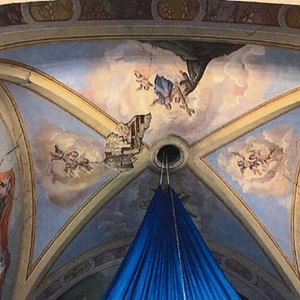 U potresu u prosincu 2020. oštećena župna crkva u Klanjcu