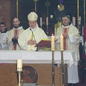 Svetkovina Blagovijesti i blagoslov zavjetne aureole za kip Majke Božje Lurdske