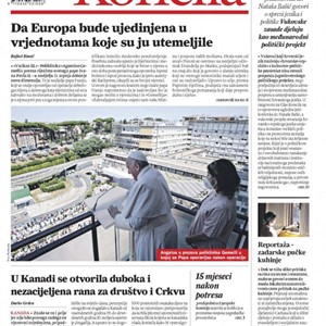 Novi broj Glasa Koncila: Papin vapaj za Europu iz »trećega Vatikana«