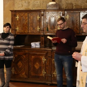 Blagoslov djelatnika i prostorija Nadbiskupskog duhovnog stola