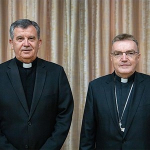 Kardinal Bozanić primio nadbiskupa Vukšića