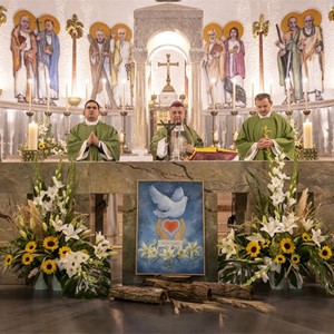 Biskup Šaško predvodio euharistijsko slavlje za umjetnike