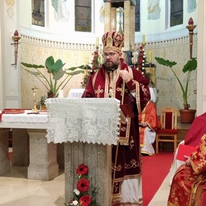 Grkokatolička liturgija u Krašiću trećega dana devetnice uoči Stepinčeva