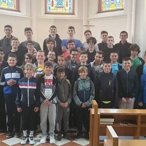 Posjet ministranata iz Velike Gorice Nadbiskupskom bogoslovnom sjemeništu u Zagrebu