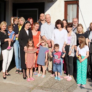 Predstavnici CRS-a posjetili raseljene osobe iz Ukrajine u Caritasu Zagrebačke nadbiskupije