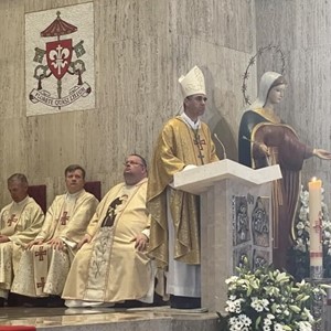 Biskup Glasnović predslavio svečano misno slavlje na Antunovo na Svetom Duhu