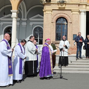 Biskup Gorski predvodio sprovodne obrede za fra Marka Vrgoča