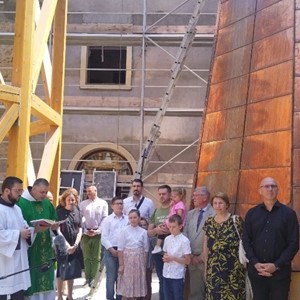 Blagoslovljena kupola zvonika crkve sv. Franje Asiškog na zagrebačkom Kaptolu