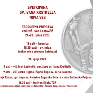 Svetkovina Rođenja sv. Ivana Krstitelja na Novoj vesi