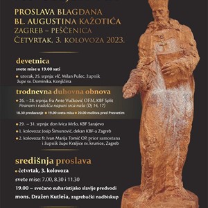 Proslava 700. obljetnice smrti bl. Augustina Kažotića na Peščenici