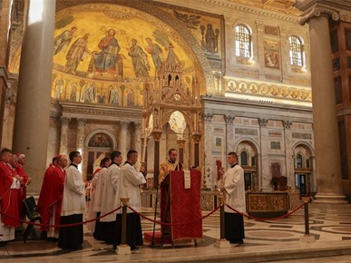 /A/2025/10/B/20251009 Misa u bazilici sv. Pavla izvan zidina FOTO Mario Marjanović (11).jpg