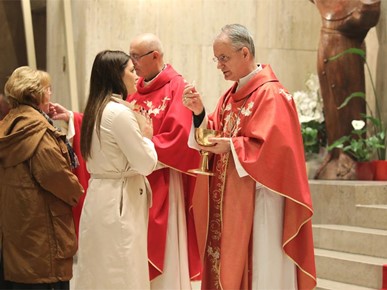 /A/2025/10/E/Nadbiskup Kutleša predvodio misno slavlje uoči blagdana sv. Luke na Svetom Duhu (18).JPG