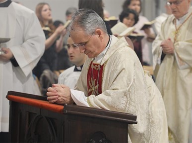 /A/2025/4/Misa večere Gospodnje - Veliki četvrtak/Nadbiskup Kutleša predvodio Misu večere Gospodnje (21).JPG