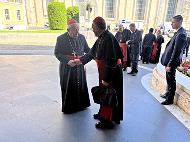 /A/2025/5/HABEMUS PAPAM/prvi susret pape Lava XIV s kardinalima (1).jpeg