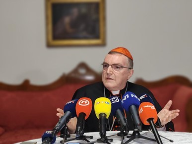 /A/2025/5/HABEMUS PAPAM/​Izjava kardinala Bozanića za hrvatske medije nakon izbora novog pape Lava XIV (4).jpeg