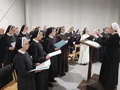 /A/2025/5/Susret - redovnici i proprefekt/250528 misa (19).JPG