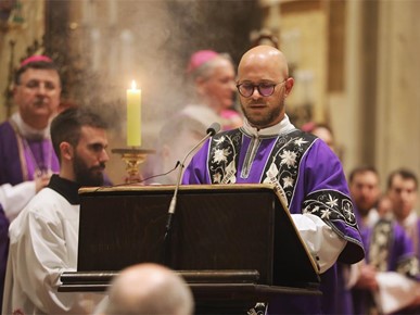 /A/2026/3/Kuharićevo - katedrala/Nadbiskup Kutleša predvodio misu prigodom 24. obljetnice smrti kardinala Kuharića (12).JPG