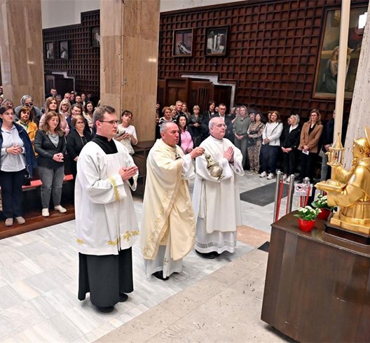 Četvrti utorak sv. Antunu u bazilici na zagrebačkom Svetom Duhu