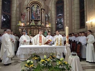 /A/2026/4/VELIKA SUBOTA/Biskup Šaško predvodio Vazmeno bdjenje u Župi Navještenja BDM u Velikoj Gorici (3).jpeg