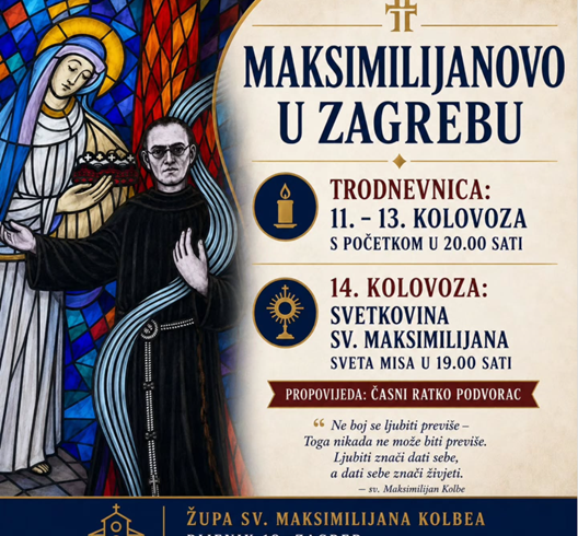 Proslava župne svetkovine sv. Maksimilijana Kolbea na zagrebačkom Bijeniku
