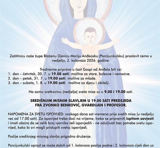 Proslava župne zaštitnice u Sesvetskoj Sopnici
