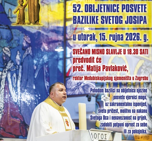 Proslava obljetnice posvete bazilike svetog Josipa u Karlovcu