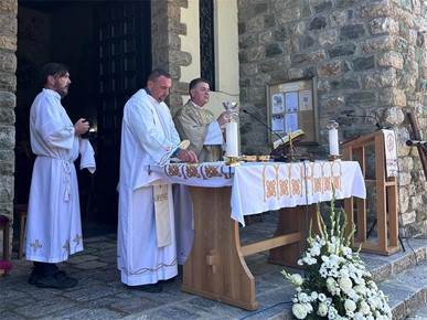 /A/2026/9/Marija Bistrica/Subota/260912 Biskup Šaško predvodio misu na Sljemenu (6).jpeg